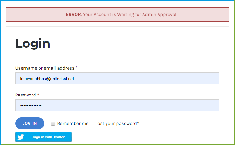 WooCommerce Social Login - Benutzerdefinierte Nachricht anzeigen
